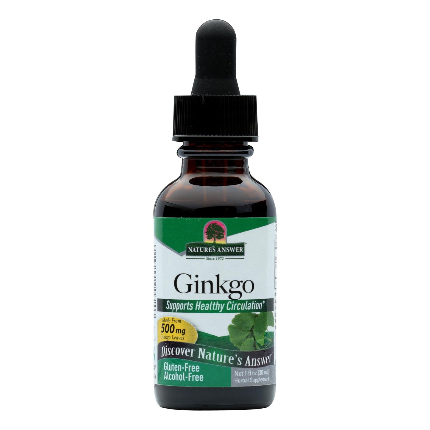 Nature's Answer - Ginkgo Leaf Alcohol Free - 1 Fl Oz