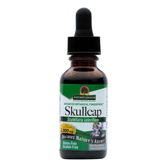 Nature's Answer - Skullcap Herb Alcohol Free - 1 Fl Oz