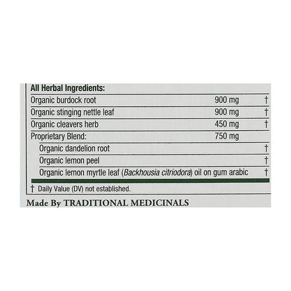 Traditional Medicinals Lemon Everyday Detox Herbal Tea - 16 Tea Bags - Case Of 6