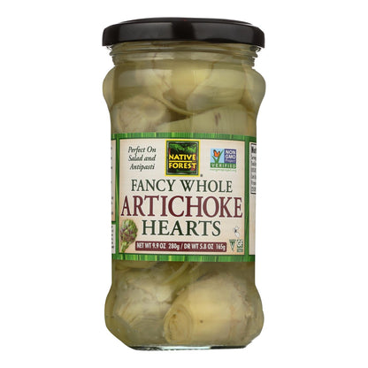 Native Forest Whole Artichoke Hearts - Fancy - Case Of 6 - 9.9 Oz.