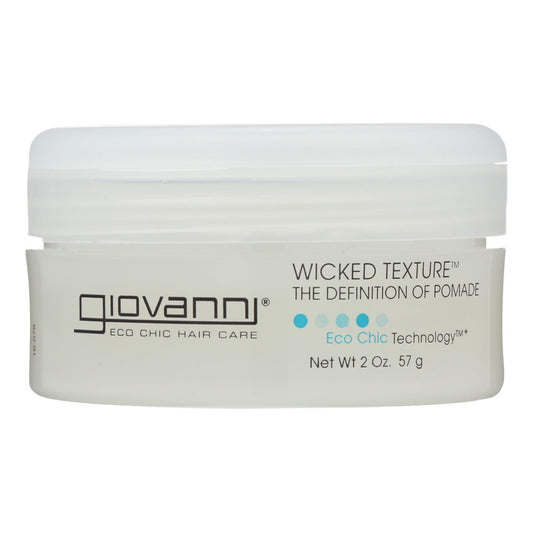 Cera para cabello natural Giovanni Wicked: la definición de pomada - 2 oz