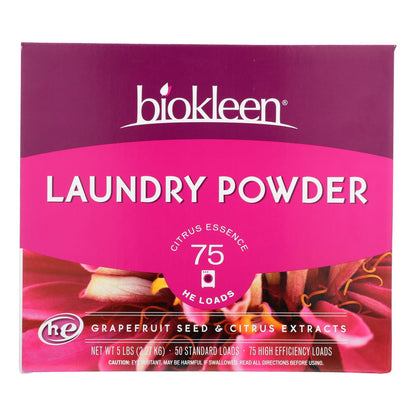 Biokleen Laundry Powder - All Temperature - 5 Lbs