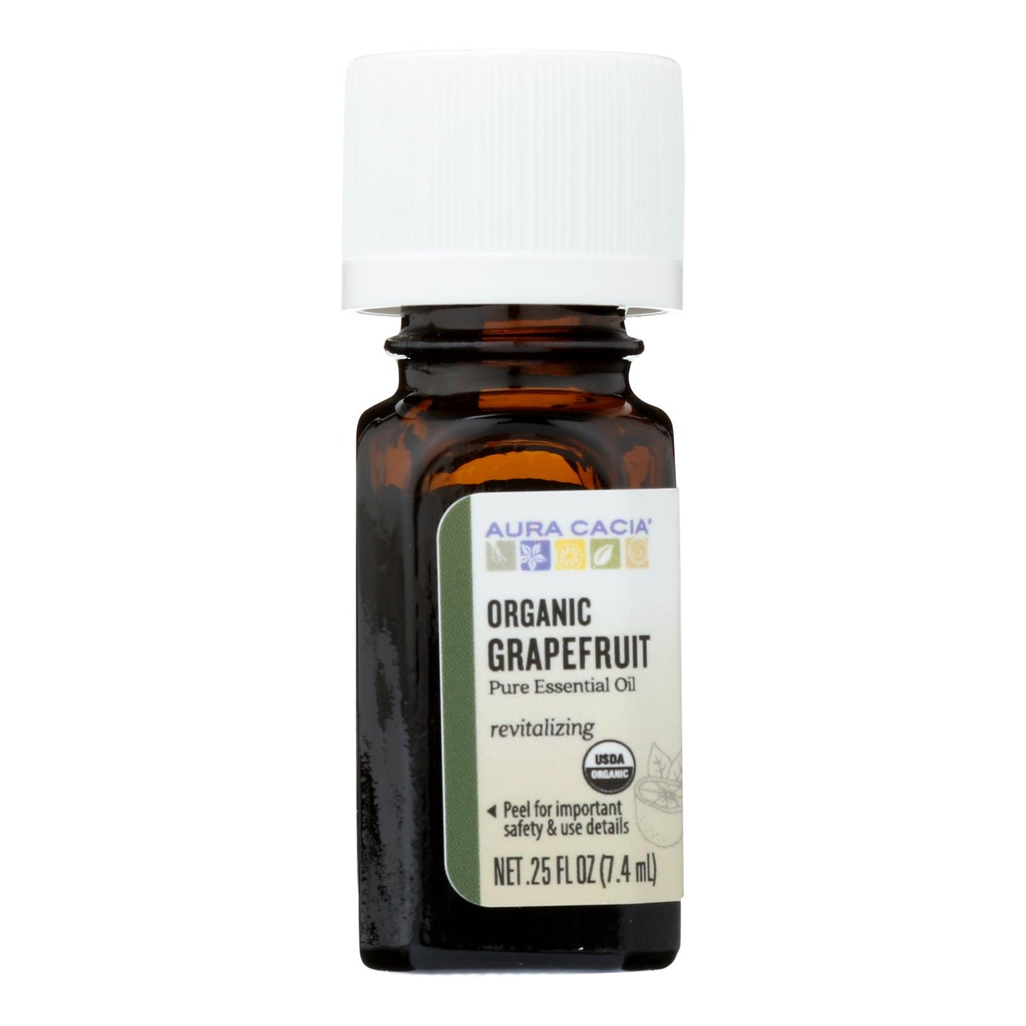 Aura Cacia - Organic Grapefruit - .25 Oz