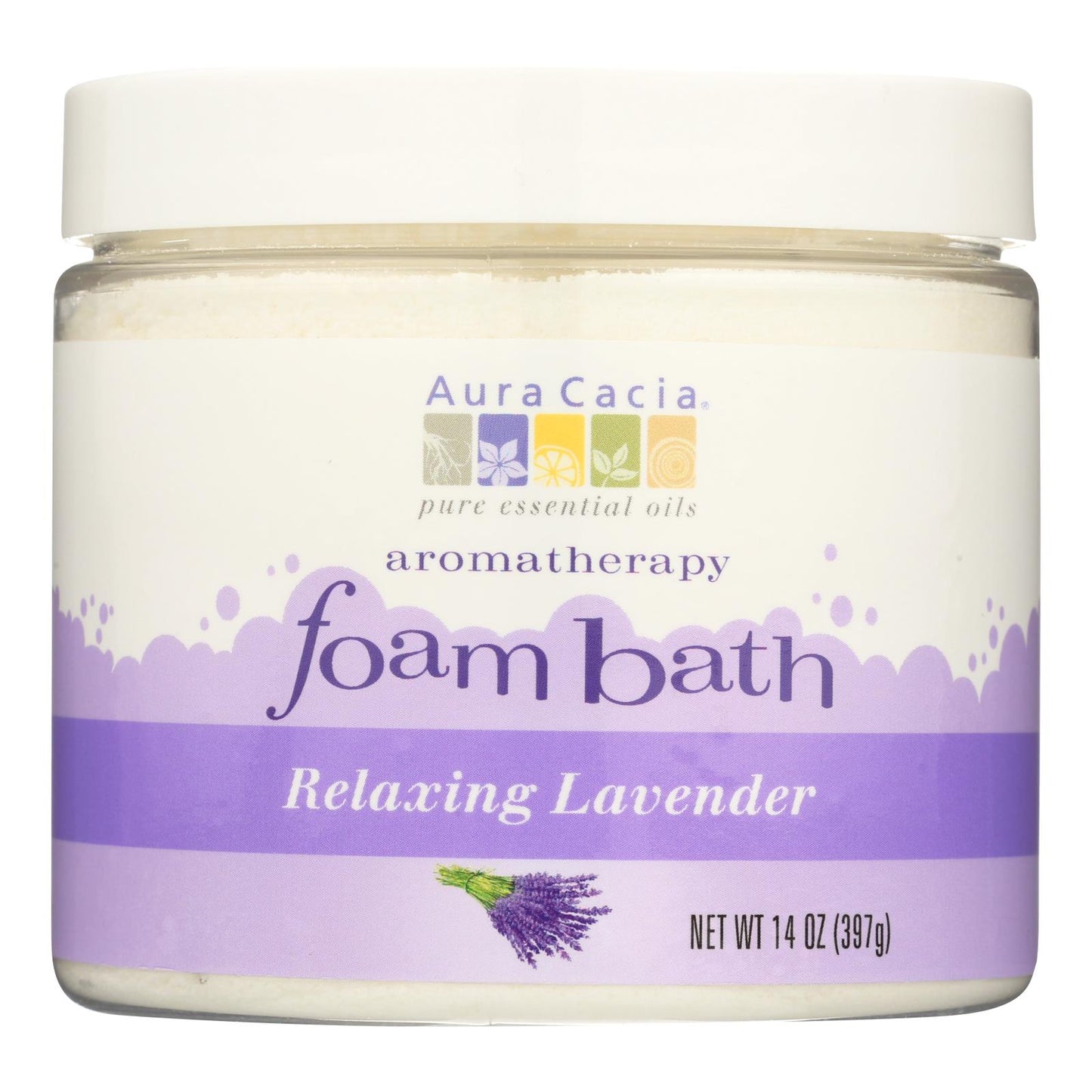 Aura Cacia - Baño de espuma relajante de lavanda - 14 oz