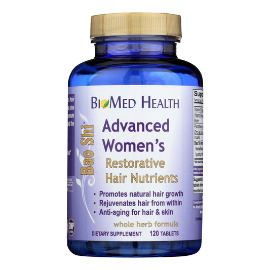 Biomed Health Advanced Women's Bao Shi Restorative Hair Nutrients - 120 Caplets