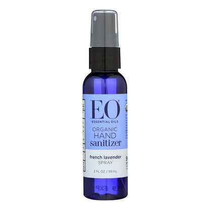 Eo Products - Hand Sanitizer Spray - Lavender - 2 Fl Oz - Case Of 6