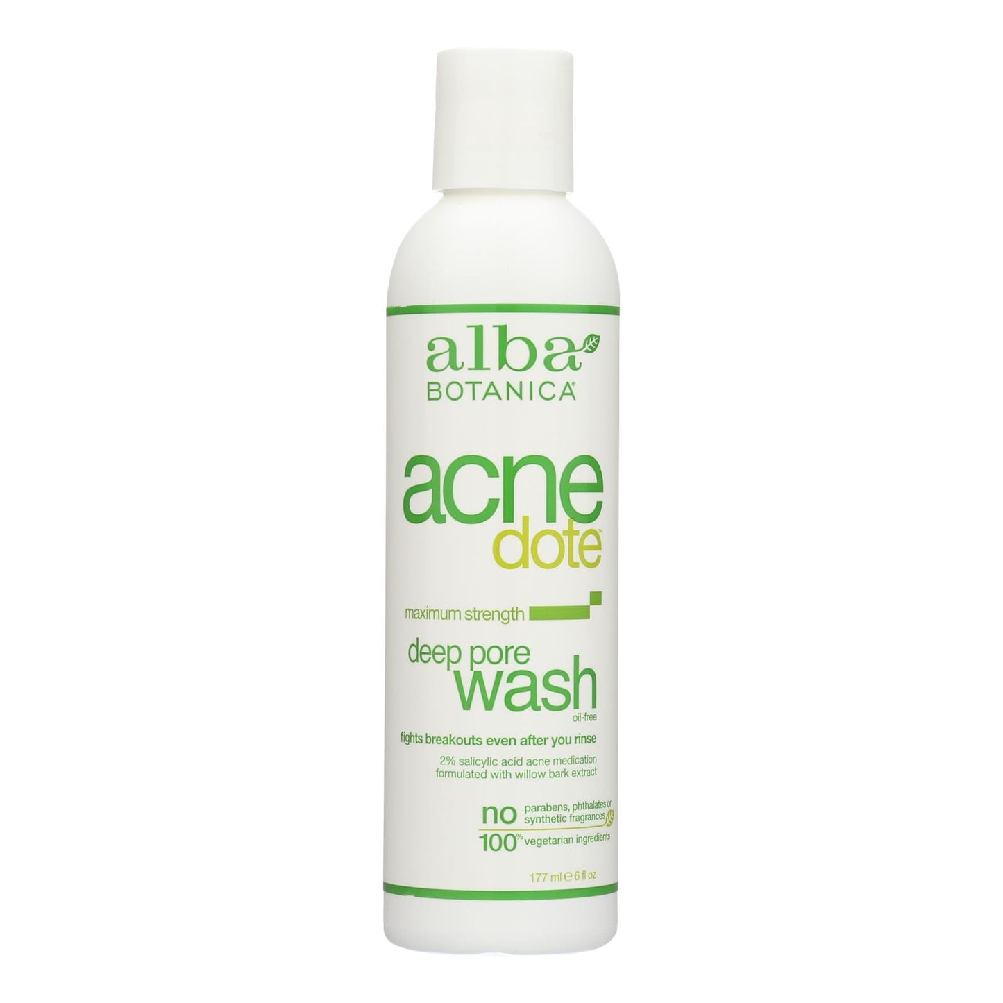 Alba Botanica - Natural Acnedote Deep Pore Wash - 6 Fl Oz