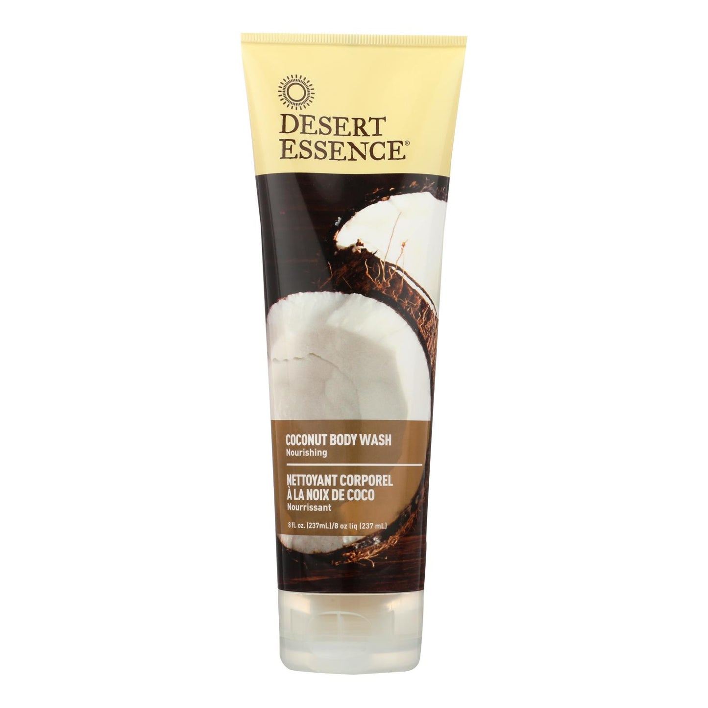 Desert Essence - Gel de baño de coco - 8 onzas líquidas