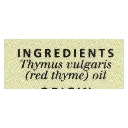 Aura Cacia - Essential Oil - Red Thyme - .5 Oz