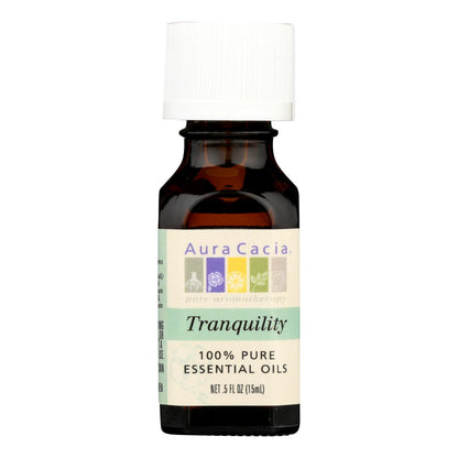 Aura Cacia - Aceites esenciales puros Tranquility - 0.5 Fl Oz