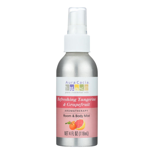 Aura Cacia - Aromatherapy Mist Tangerine Grapefruit - 4 Fl Oz