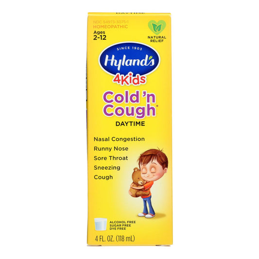 Resfriado y tos para niños de Hyland's - 4 fl oz