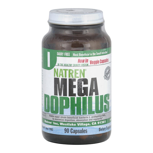 Natren Mega Dophilus Dairy Free - 90 Vegetarian Capsules