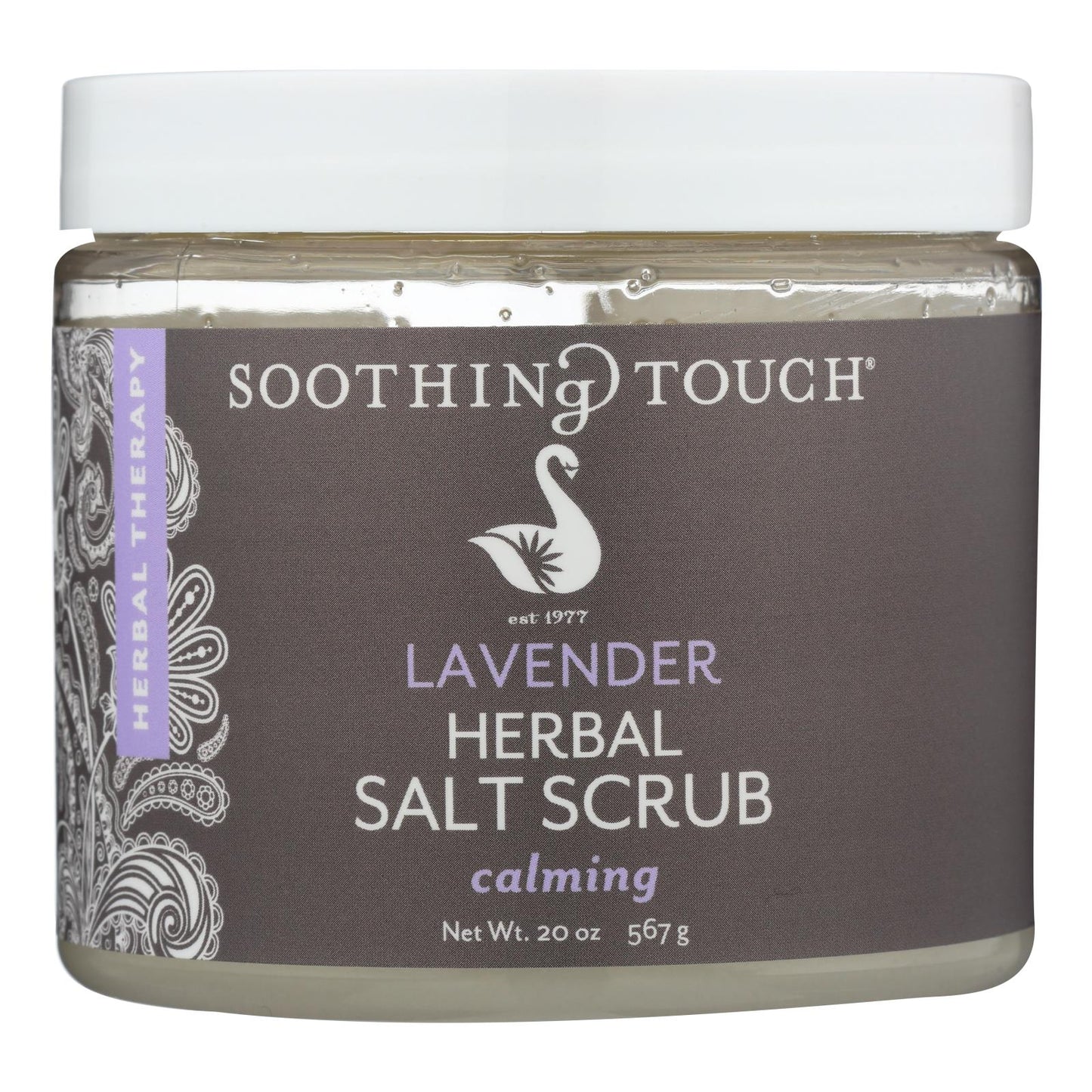 Exfoliante de sal calmante Touch - Lavanda - 20 oz