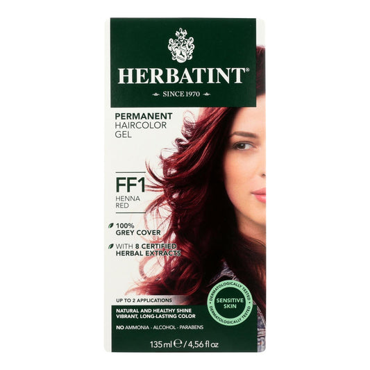 Kit de coloración para el cabello Herbatint Flash Fashion Henna Red Ff1 - 1 kit