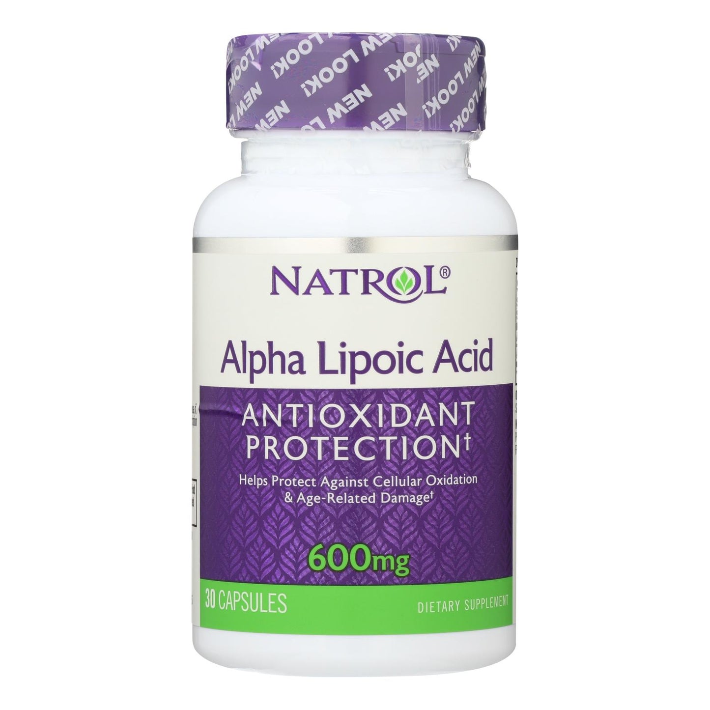 Ácido alfa lipoico de Natrol - 600 mg - 30 cápsulas