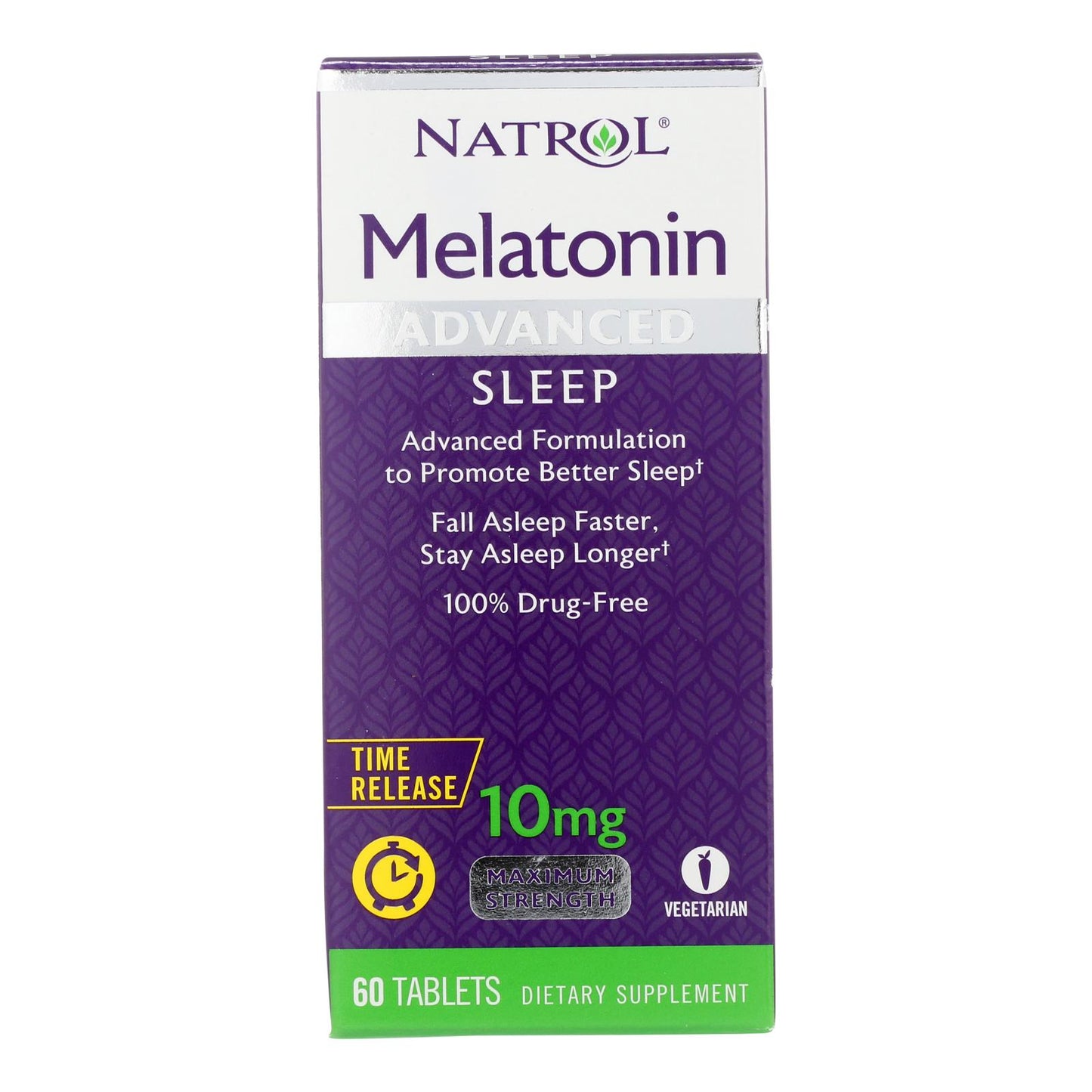 Melatonina para dormir avanzada de Natrol - 10 mg - 60 comprimidos