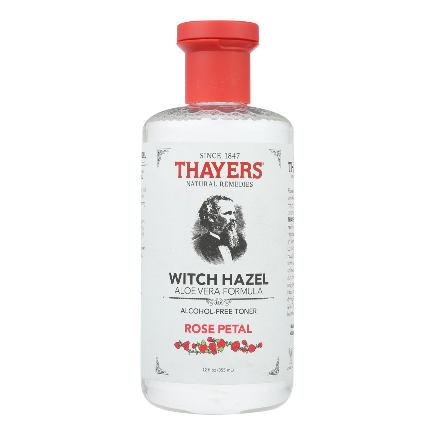 Thayers Witch Hazel With Aloe Vera Rose Petal - 12 Fl Oz