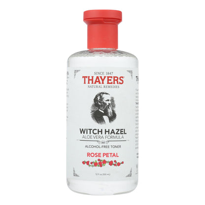 Thayers Witch Hazel With Aloe Vera Rose Petal - 12 Fl Oz