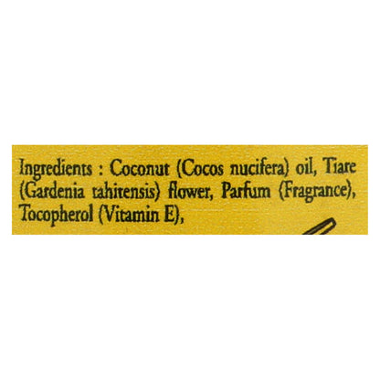 Aceite de coco Monoi Tiare Tahiti Monoi Tiiki Tahiti - 4 fl oz