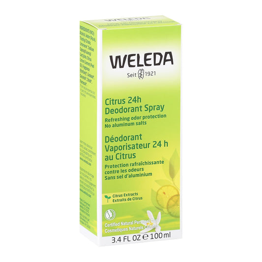 Weleda 柑橘除臭剂 - 3.4 盎司