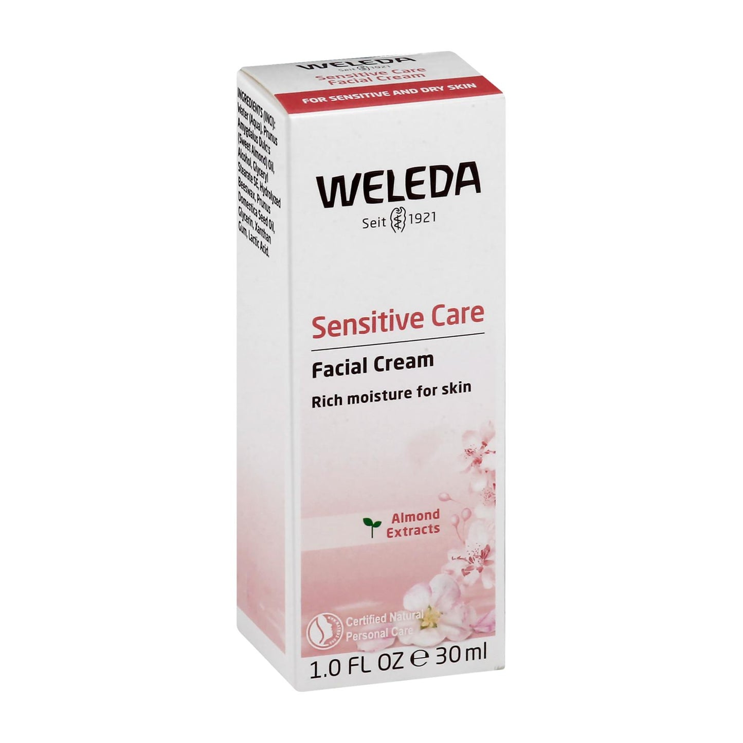 Weleda Soothing Facial Cream Almond - 1 Fl Oz