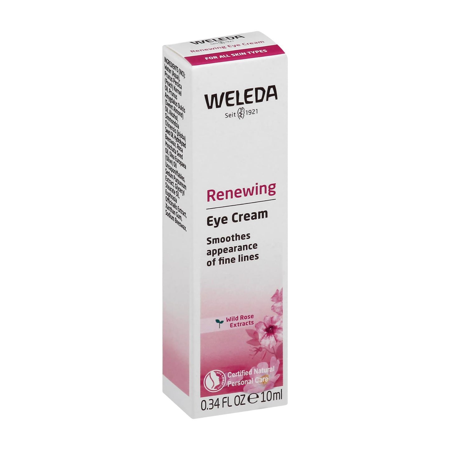 Weleda Smoothing Eye Cream Wild Rose - 0.34 Oz