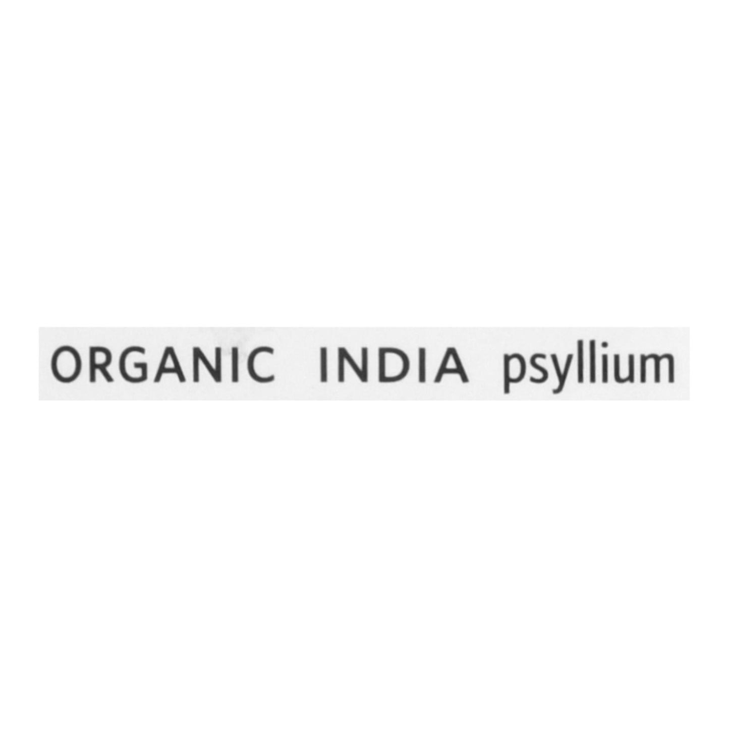 Cáscara entera de psyllium de Organic India Fiber Harmony - 12 oz