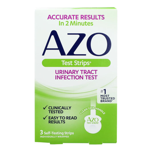 Azo Test Strips - 3 Test Strips