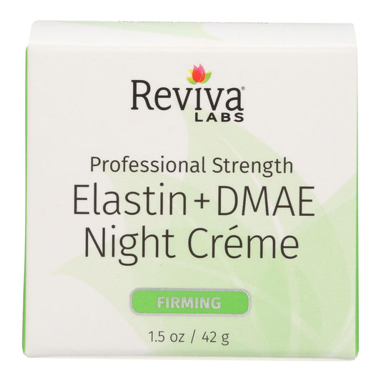 Reviva Labs - Elastin And Dmae Night Cream - 1.5 Oz