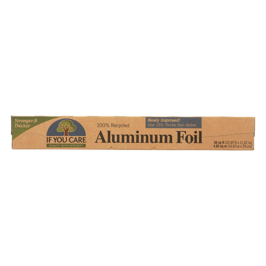 If You Care Aluminum Foil - Recycled - Case Of 12 - 50 Sq. Ft.