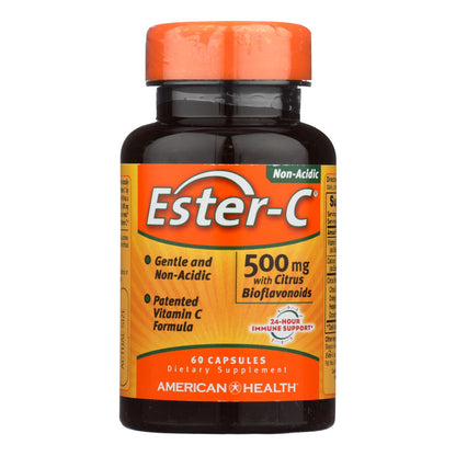 American Health - Ester-c con bioflavonoides cítricos - 500 mg - 60 cápsulas