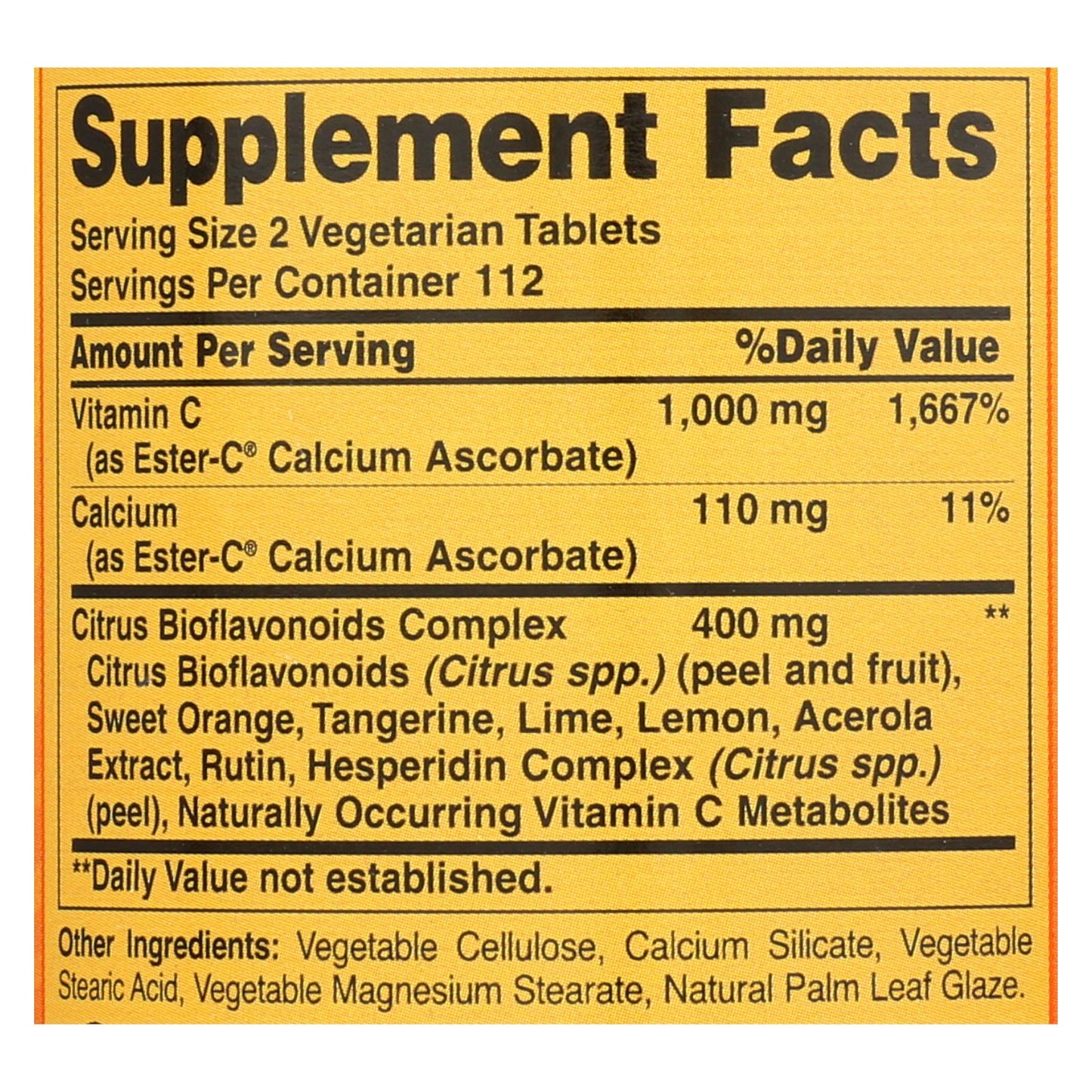 American Health - Ester-c With Citrus Bioflavonoids - 500 Mg - 225 Vegetarian Tablets