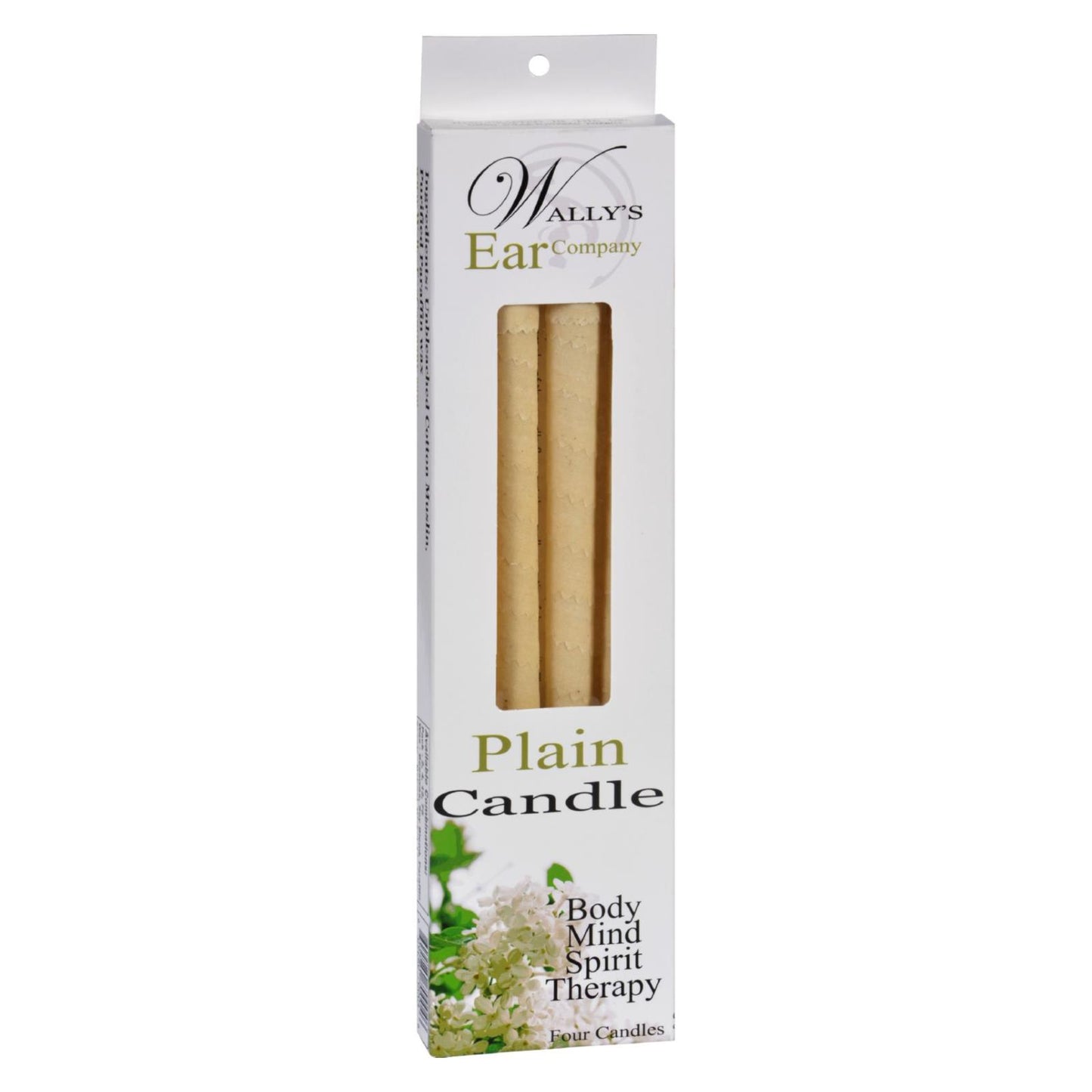 Wally's Candle - Plain - 4 Candles