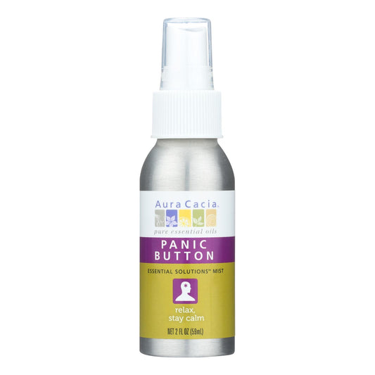 Aura Cacia - Essential Solutions Mist Panic Button - 2 Fl Oz