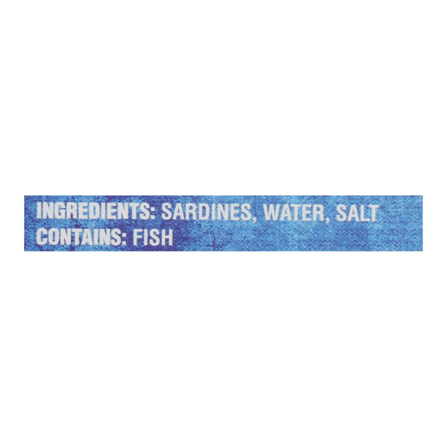 Sardinas sin piel ni espinas Crown Prince en agua - Caja de 12 - 4.37 oz.
