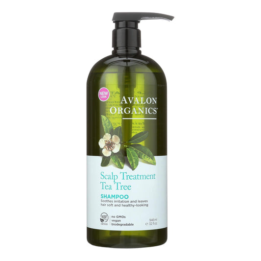 Avalon Shampoo - Organic Tea Tree - 32 Oz