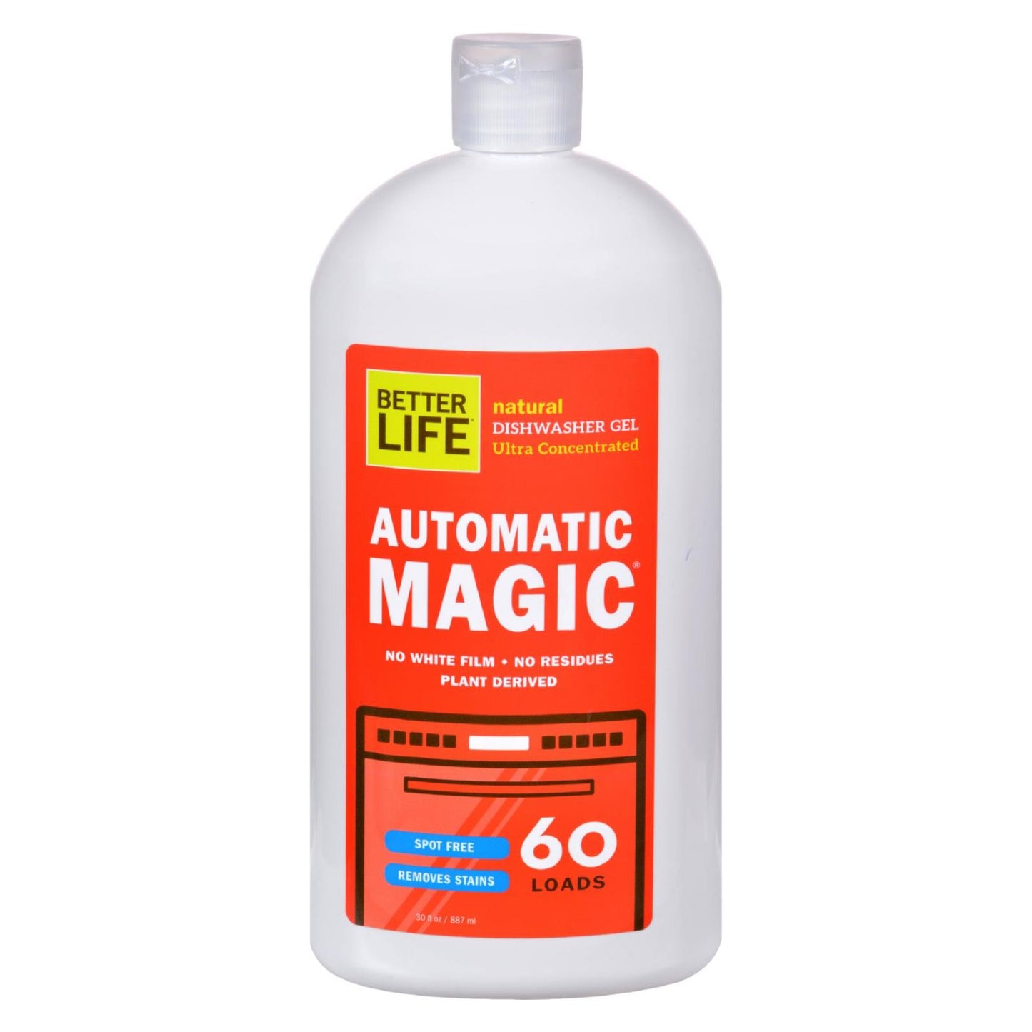 Gel lavavajillas automático Better Life Magic - 30 onzas líquidas