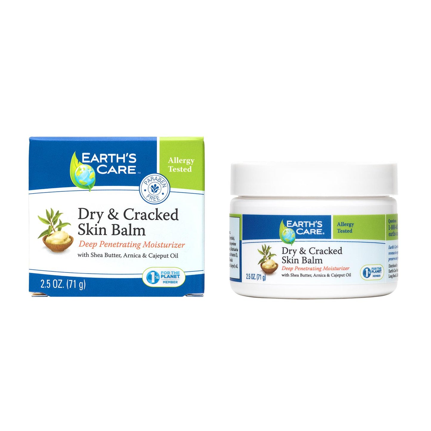 Earth's Care Dry And Cracked Skin Balm - 2.5 Oz