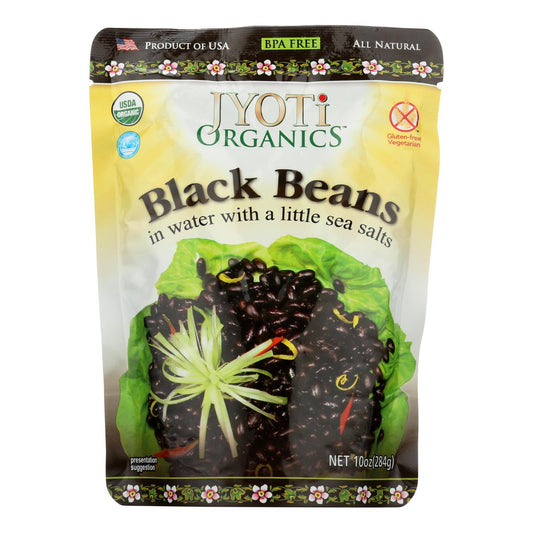 Frijoles negros Jyoti Cuisine India - Caja de 6 - 10 oz.