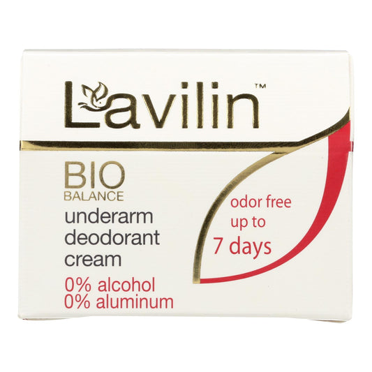 Lavilin Deodorant - Bio Balance - Underarm - Cream - 2.1 Oz