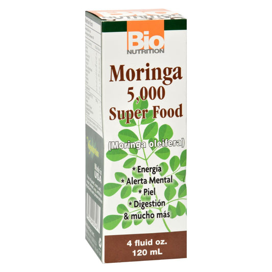 Bio Nutrition - Moringa, un superalimento, 5000 mg, 4 onzas líquidas