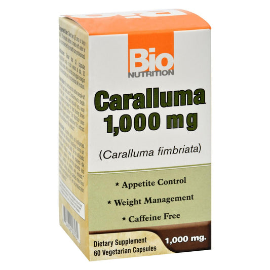 Bio Nutrition - Caralluma - 1000 mg - 60 cápsulas vegetarianas