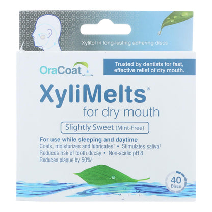 Oracoat - Xylimelts - Boca seca - Sin menta - 40 unidades