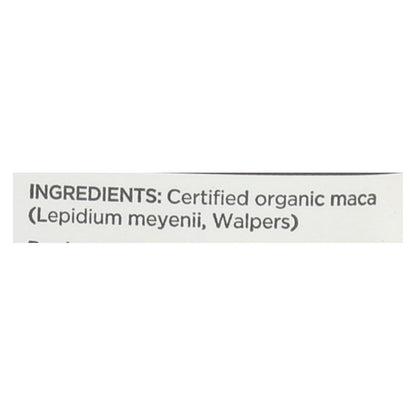 Polvo de maca de Navitas Naturals, orgánico, gelatinizado, 8 oz, caja de 12