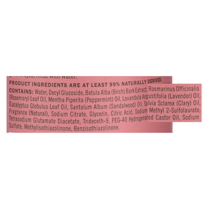 Mrs. Meyer's Clean Day - Limpiador multisuperficies de uso diario - Romero - 16 fl oz - Caja de 6