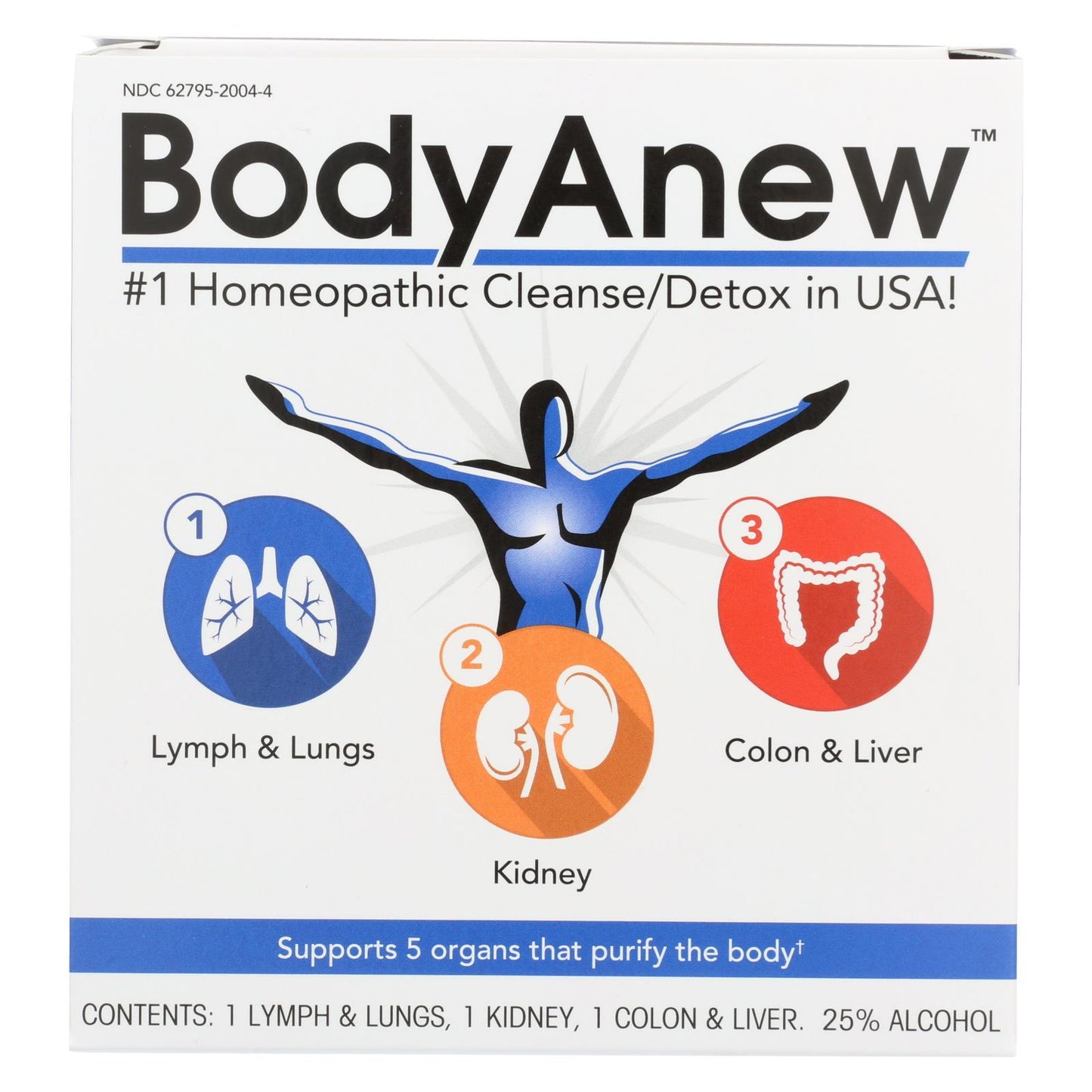 Bodyanew - 净化 - 多包装口服滴剂 - 50 毫升 - 3 支