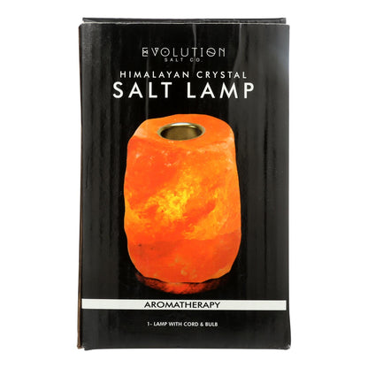 Lámpara de sal de cristal Evolution Salt - Aromaterapia - 1 unidad