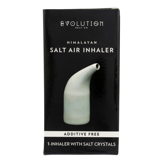 Inhalador de sal Evolution, de cerámica, con cristales de sal, 1 unidad