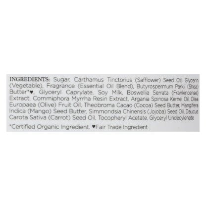 Exfoliante corporal y para manos Nubian Heritage, con vitamina E y extracto de grosella negra, 12 oz